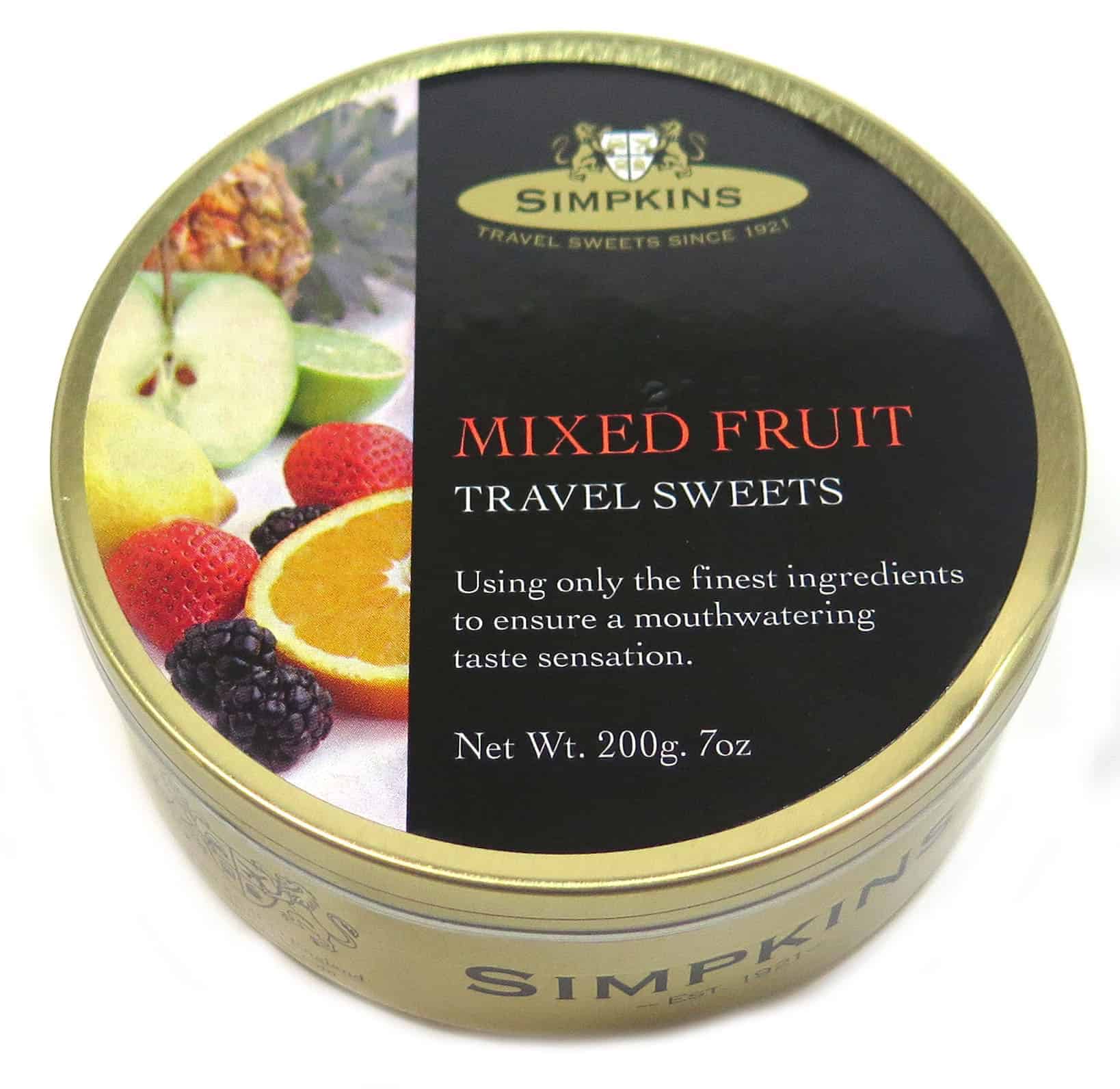 » Simpkins Tin Mixed Fruit Drops