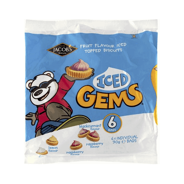 » McVitie’s Iced Gems 7 x (6 x 25g)