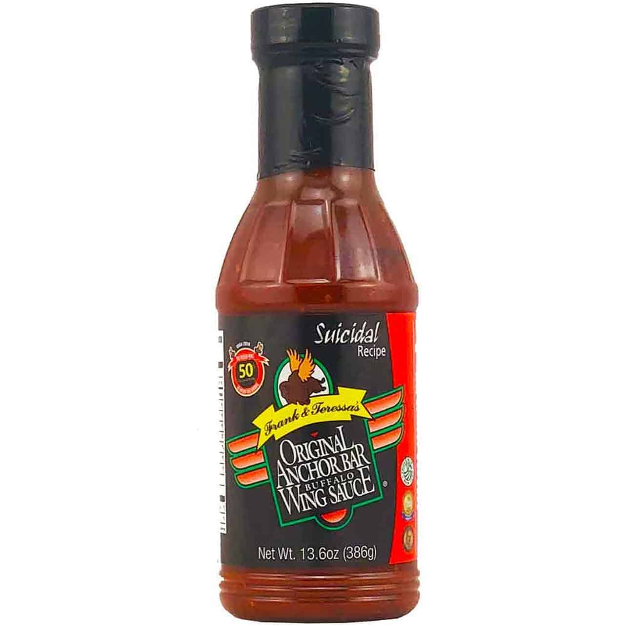 Anchor Bar Suicidal Buffalo Wing Sauce 12x12oz Williams