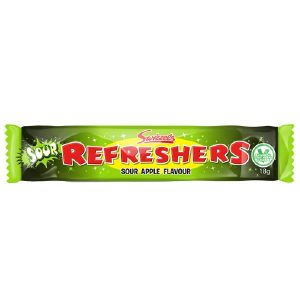 Swizzels Sour Refresher Apple Chew Bar pm 60x18g
