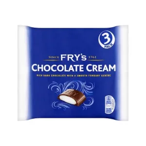 Fry's Chocolate Cream 16x 3pk x147g