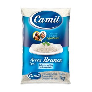 Camil White Long Grain Rice / Arroz Branco 10 x 1kg