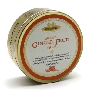 Simpkins Drops Classic Warming Ginger Fruit 6x200g