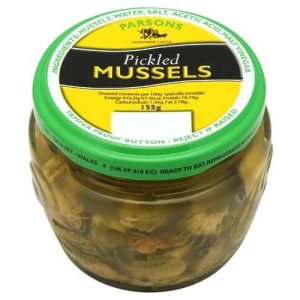 Parsons Pickled Mussels 12x155g