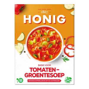 Honig Tomato Vegetable Soup Mix (Tomatengroentensoep) 12 Count
