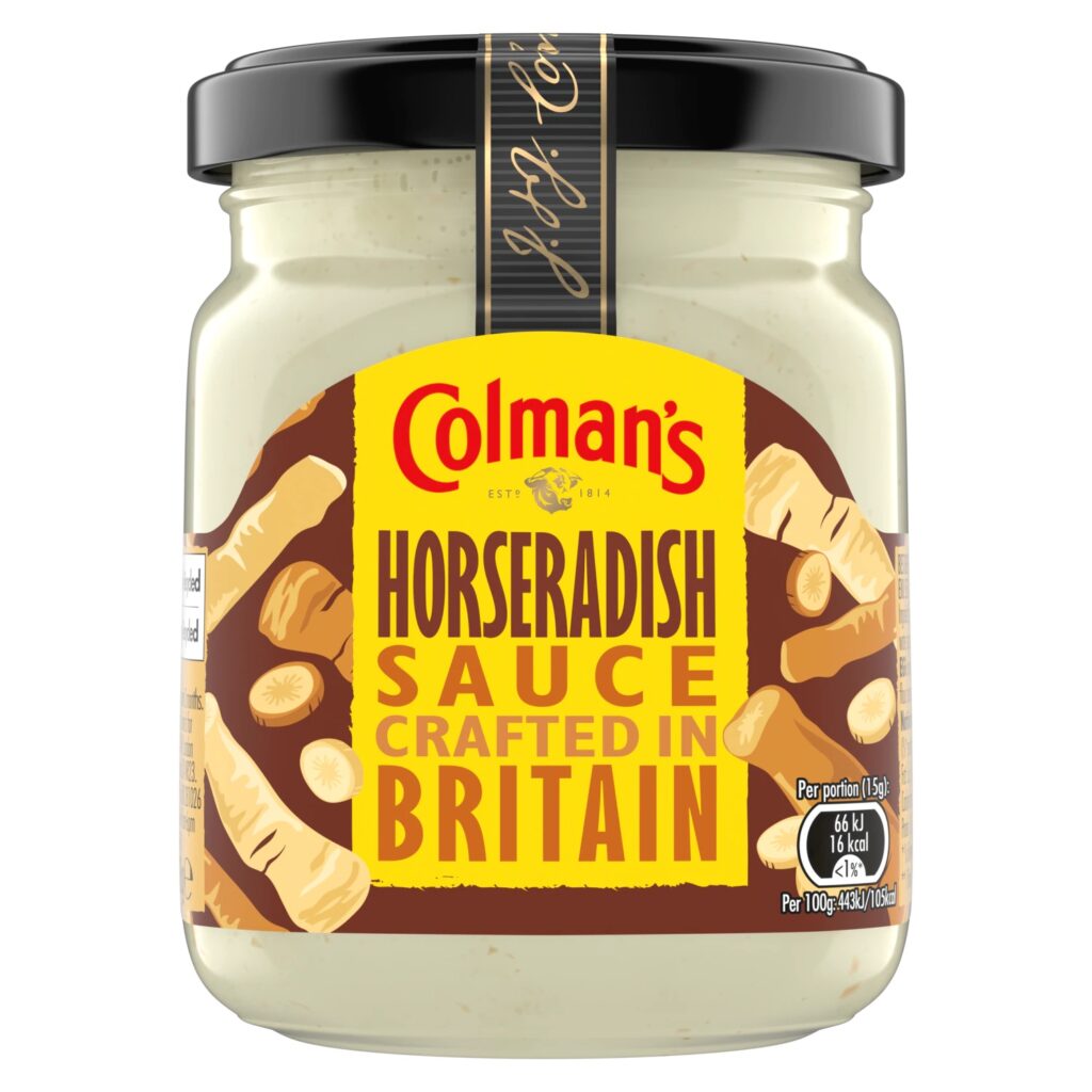 Colmans Horseradish Sauce 8x136g Williams International Inc.