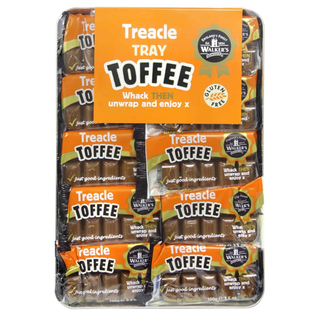 Walkers Tray Treacle Toffee 10x100g Williams International Inc.