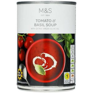 M&S Tomato & Basil Soup 6x400g