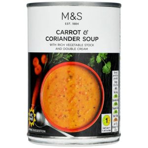 M&S Carrot & Coriander Soup 6x400g