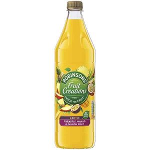 Robinsons Fruit Creations Pineapple/Mango/Passionfruit 12 x 1L