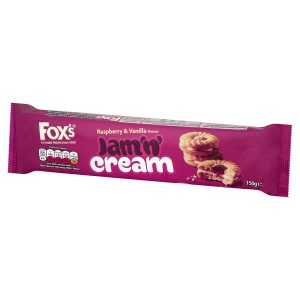 Fox's Jam & Cream Rings 20x150g