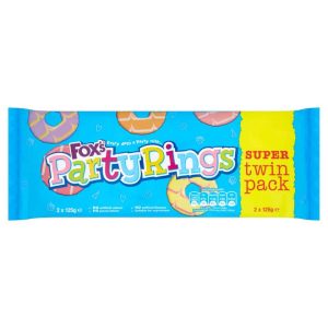 Fox's Party Rings 16x125g