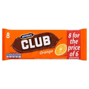 McVities Club Orange pm 12x6's