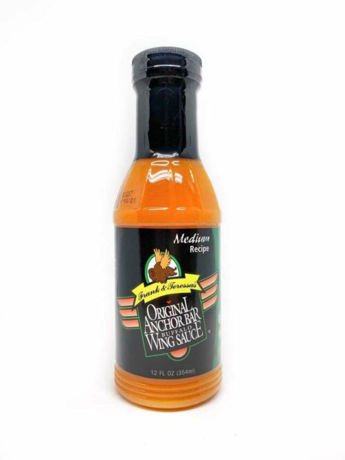 Bottle of Anchor Bar Medium Buffalo Sauce