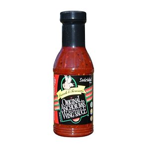 Bottle of Anchor Bar Suicidal Buffalo Sauce