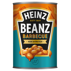 Can of Heinz Beanz Barbeque