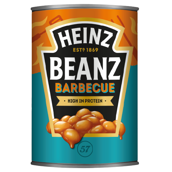 Barbecue Beanz Can of Heinz Beanz Barbeque