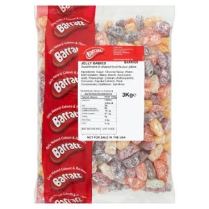 Bulk Barratt Jelly Babies 3kg