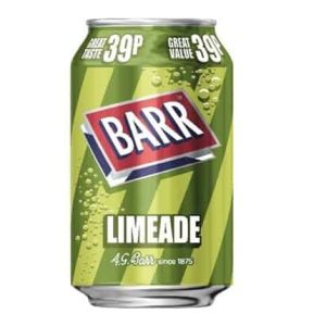 Barrs Limeade 24x330ml