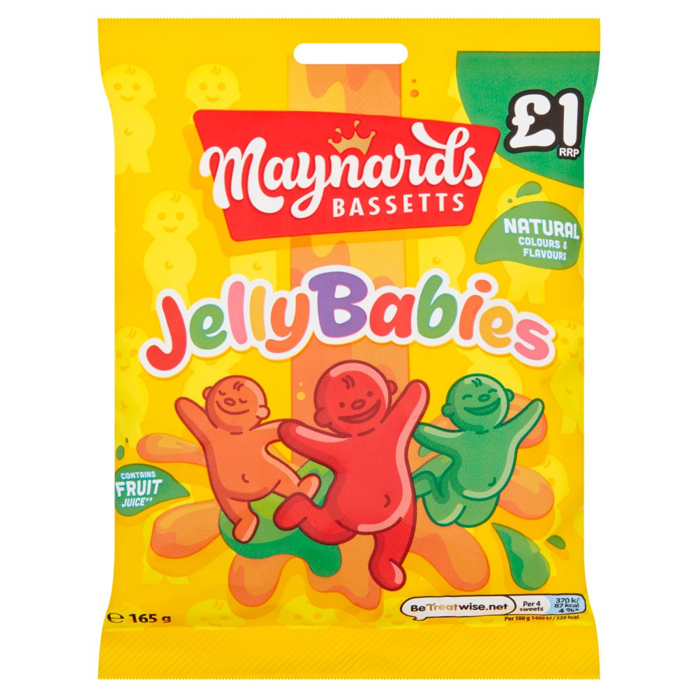 Bassetts Jelly Babies 12x165g - Morgan Williams International Inc.