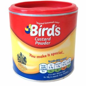 Birds Traditional Custard Powder Tin 12x250g