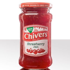Jar of Chivers Strawberry Jam