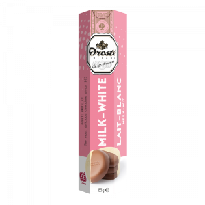Droste Milk/White Chocolate Pastilles 12 x 85g
