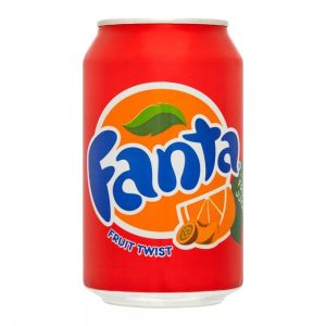 Can of Fanta Fruit Twist
