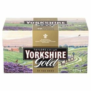 Box of Taylor's Yorkshire Gold Tea Bags