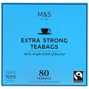 M&S Extra Strong Tea 12x80's