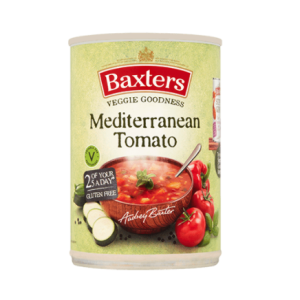 Baxters Veggie Goodness Mediterranean Tomato Soup 12x400g