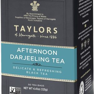 Box of Taylor's Afternoon Darjeeling Tea