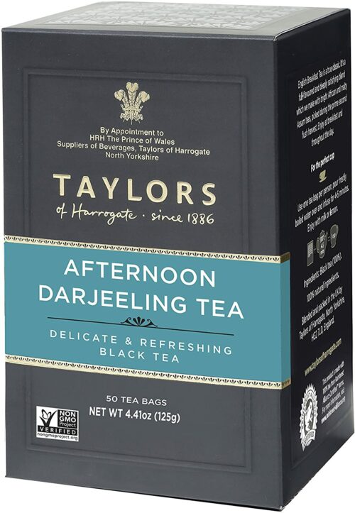 Box of Taylor's Afternoon Darjeeling Tea