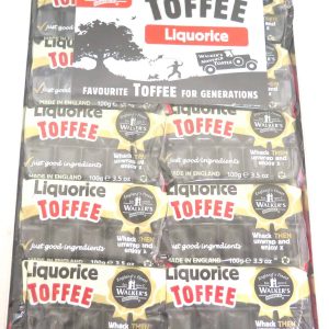 Walkers Tray Liquorice 10x100g