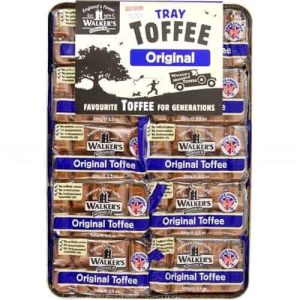 Walkers Tray Plain Toffee 10x100g