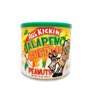 Ass Kickin' Peanuts Jalapeno Cheddar 24x1oz