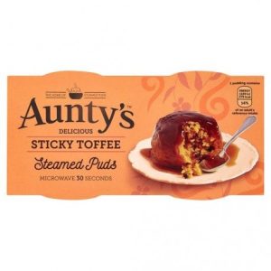 Auntys Pudding Sticky Toffee 6 x 2x95g