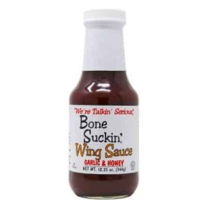 Bone Suckin' Wing Sauce Honey Garlic 12x12.25oz