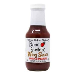 Bone Suckin' Wing Sauce Honey Habanero 12x12.25oz