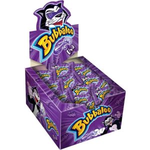 Adams Bubbaloo Bubblegum Grape/Uva 60 Count