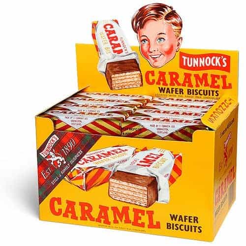 Tunnocks Milk Chocolate Caramel Wafer 48x1 Williams