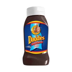 Daddies Brown Sauce Squeezy 8x400g