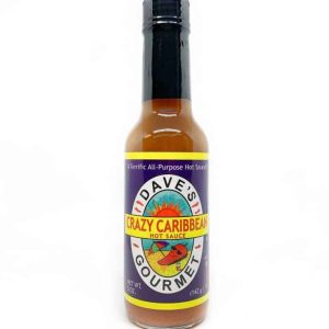 Dave's Crazy Caribbean Hot Sauce 12x5oz