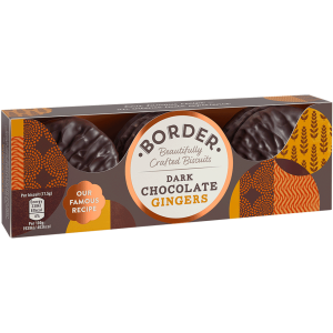 Border Dark Chocolate Ginger 14x150g