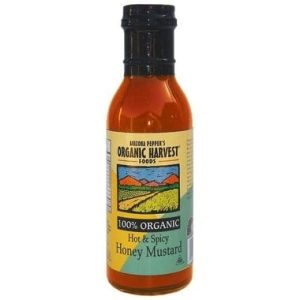 Organic Harvest Mustard Hot & Spicy Honey 12x12oz