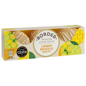 Border Lemon Drizzle Melts 12x150g