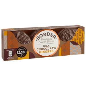 Border Milk Chocolate Ginger 14x150g