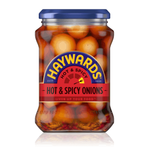 Haywards Hot & Spicy Silverskins 6x400g