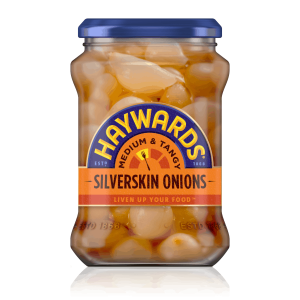 Haywards Medium & Tangy Silverskin 6x400g