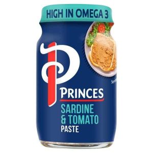 Princes Sardine & Tomato Paste 12x75g